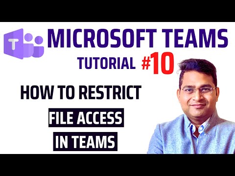 How to Restrict File Access in Teams | Microsoft Teams Tutorial #10