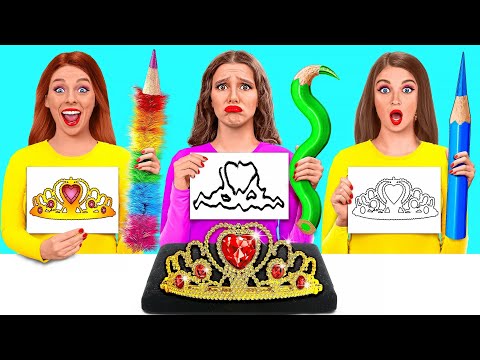 Who Draws it Better Take The Prize | Epic Food Battle by Mega DO Challenge