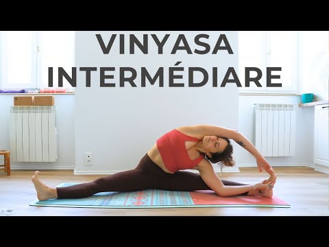 ☀️Yoga Vinyasa Intermédiaire – Flow de 40 Min - Équilibre, Souplesse et Force 🌱