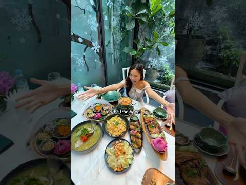 The longest straw and most yummy Thai food 📍Kinaree Sukhumvit 8#thaifood  #thairestaurant