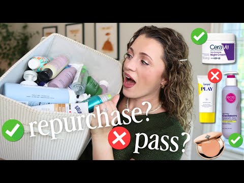 Re-purchase or Pass ✨ *50* Quick Reviews of Affordable Skincare, Makeup, Hair