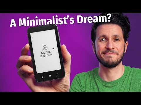Minimalist E-Ink Phone: Mudita Kompakt First Impressions