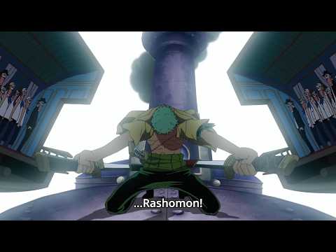 When Zoro Flexed Too Hard in One Piece
