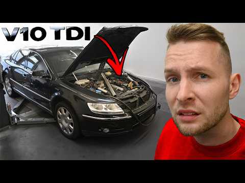 Ich finde den GRUND warum NIEMAND den V10 Motor des 1500€ Phaeton reparieren wollte!