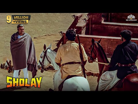 Sholay Iconic Fight Scene | ठाकुर ने गब्बर के आदमियों को दिया जवाब | 50 Years of Sholay