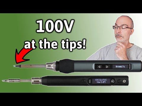 My honest review of these TWO Soldering Irons (re-upload)