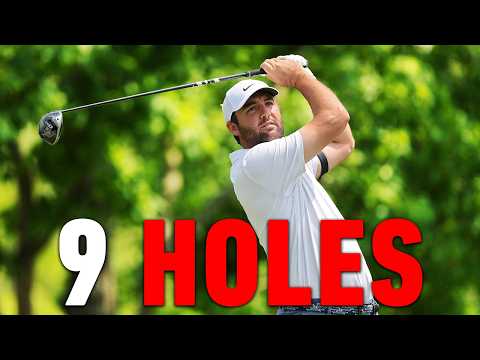 Every Shot From Scottie Scheffler's Practice Round at the BMW Championship