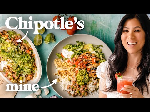 Homemade vs Chipotle BURRITO BOWL | Delicious Dupes