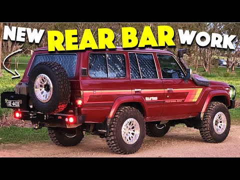 New REAR BAR on the LC 60series! EP19