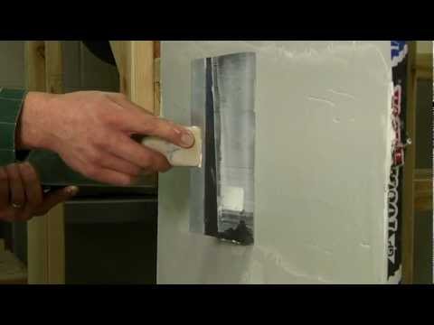 Finishing a Drywall Joint STEP 2