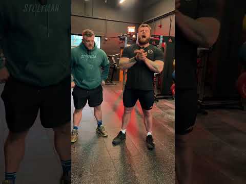 Luke & Tom's New Qualifier Event 🔥 #strongman #gymlife