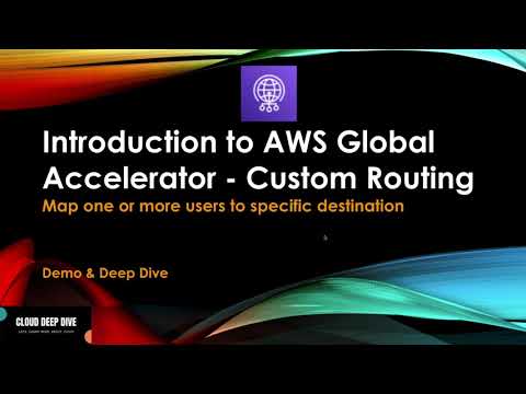 AGA Global Accelerator Custom Routing | AGA Custom Routing | Global Accelerator