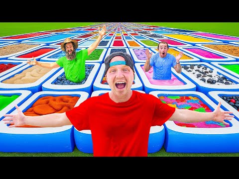 Surviving 1,000 Mystery Pools Challenge 