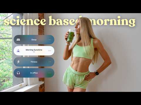 I Made the Perfect Science Based Morning Routine *for women*