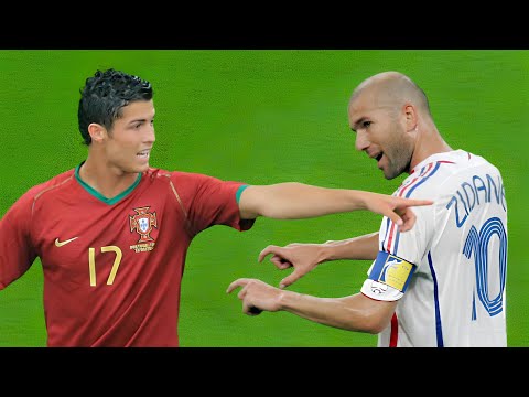 The Day Cristiano Ronaldo &amp; Zinedine Zidane Meet For The First Time