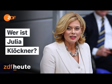 Neue Bundestagspräsidentin Julia Klöckner: Wer ist sie? Was hat sie vor? | heute journal