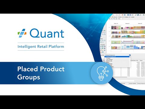Placed Product Groups