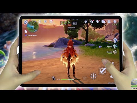 Xiaomi Pad 7 test game Genshin Impact Max Graphics | Snapdragon 7+ Gen 3
