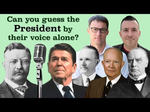 What did every U.S. President sound like?
