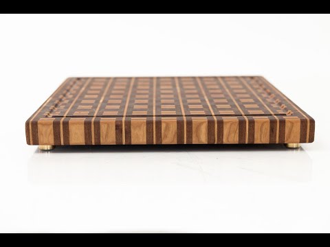 Making a Plaid End-Grain Cutting Board