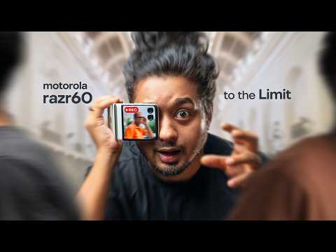 I Tried the most Unique Mobile Camera ever. motorola razr60