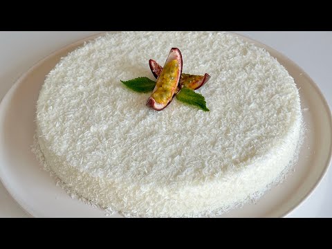 SMOOTH COCONUT DESSERT IN 5 MINUTES! GLUTEN-FREE, GELATIN-FREE, EGG-FREE, DELICIOUS!