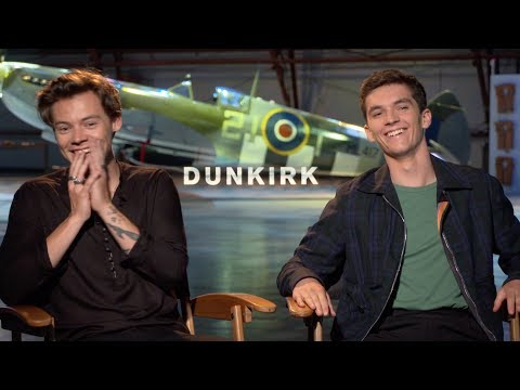 Dunkirk interview with Harry Styles & Fionn Whitehead