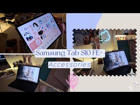 Samsung Tab S10 FE+ Accessories 🌷 Case, keyboard & more