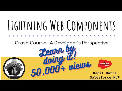 Crash Course - Learn Lightning Web Component with Live Project in Salesforce | Free Online Course ☁️