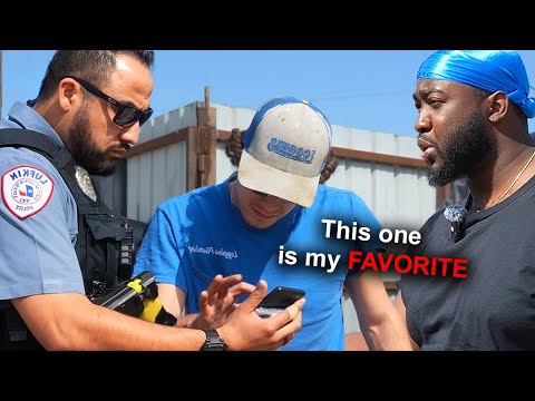 Pred Shows His CP Collection to The Cops!