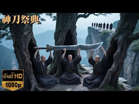 [Wuxia Movie] A young man stumbles into a Shaolin ritual and obtains the legendary divine blade! ⚔️🔥