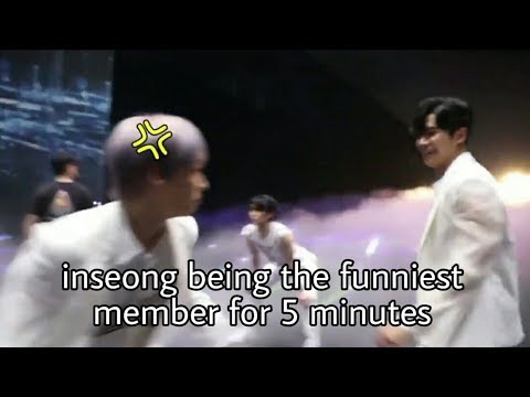 inseong being the funniest member for 5 minutes straight