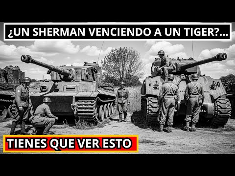 Cómo el ‘truco imposible’ de un artillero convirtió al M4 Sherman en un cazador de Tigres