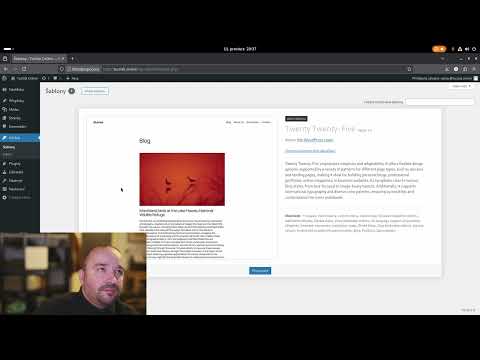 WordPress 02 Úklid a nastavení