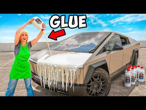 We Made Slime on a CYBERTRUCK!