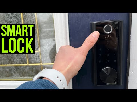 eufy Security Smart Lock Review and Installation (WiFi. Fingerprint. Passcode)