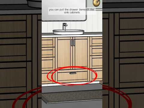 BACK-FRIENDLY BATHROOM VANITY