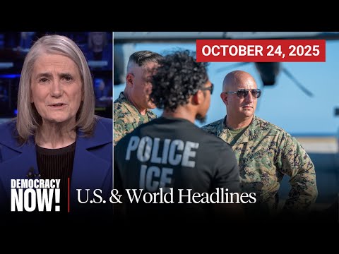 Top U.S. & World Headlines — October 24, 2025