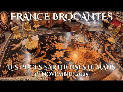 EP 71 Le Mans Les Puces Sarthoises Brocante Thrifting Finds Picking Antiques & Vintage French Hermes