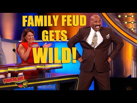 When Family Feud Gets DIRTY! Steve Harvey Can’t Handle these X-RATED Answers...