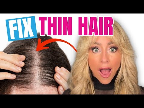 Genius Ways to Fix THINNING HAIR With Hair Expert Jess Hallock