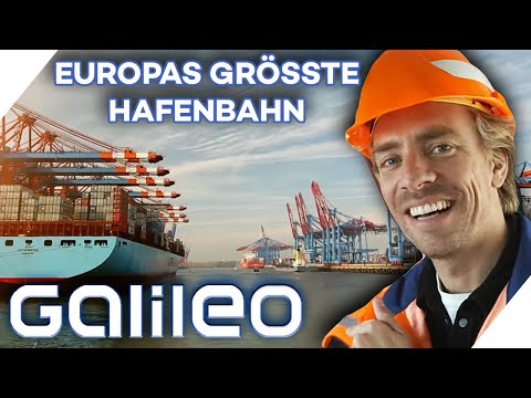 300 kilometers of track & 760 switches - 2 days at the Hamburg Port Railway | Galileo | ProSieben