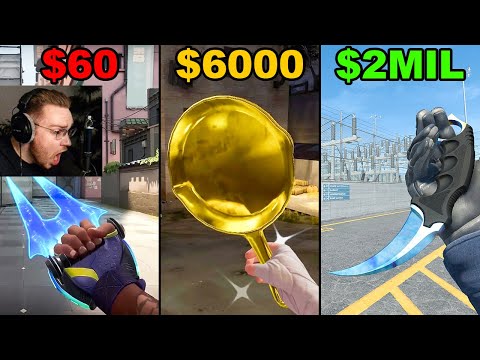 ohnepixel shocked by the most expensive skins ever sold