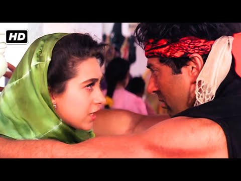 छोडो हमारा रास्ता हम केहते है छोडो हमारा रास्ता | SUNNY DEOL | KARISHMA KAPOOR | HD EMOTIONAL SCENE