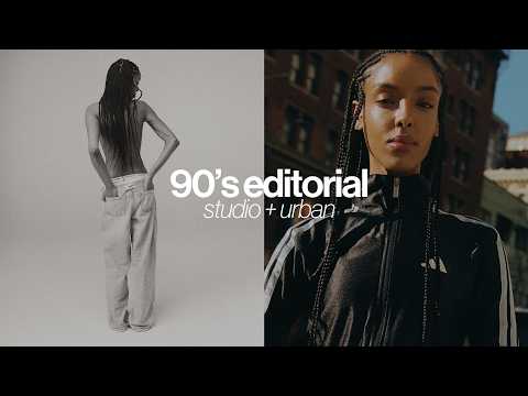 90's Editorial Portrait Shoot on Film | Studio + City