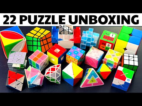 UNBOXING 22 CRAZY PUZZLES 😱