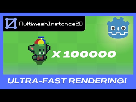 Optimizing Your Godot Game's Rendering With MultiMeshInstance2D
