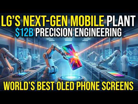 Inside LG’s Next-Gen Mobile Plant – How The World’s Best OLED Phone Screens Are Crafted Using $12B