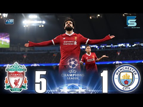 Liverpool (5×1) Man City ☆ Salah Destroys Pep Guardiola🌪🤯~Extented Highlights~Crazy Commentary~FHD