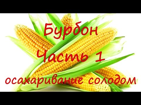 Приготовление Бурбона. Часть1. Осахаривание кукурузы ржаным солодом.
